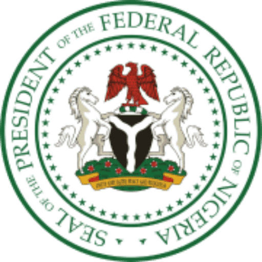 Image of the seal of the president of Nigeria